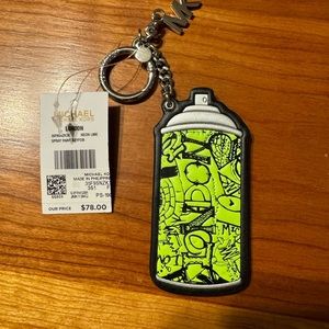 Michael Kors London Neon Spray Can Bag Charm